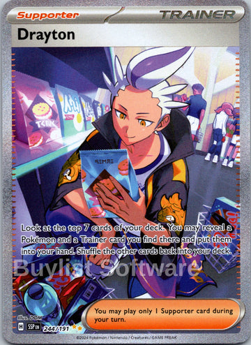 Drayton [244/191] - (Surging Sparks) Holofoil