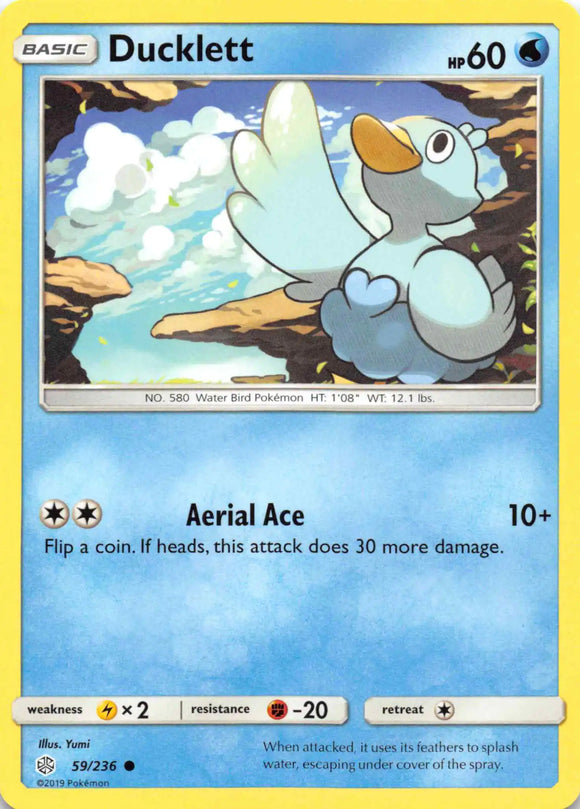 Ducklett [59/236] [Cosmic Eclipse] Reverse Holofoil