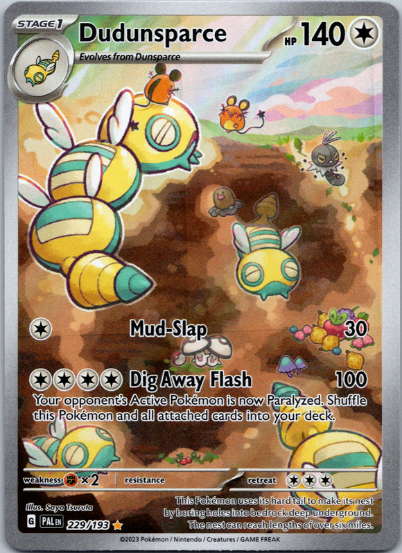 Dudunsparce - 229/193 [229/193] [Paldea Evolved] Holofoil