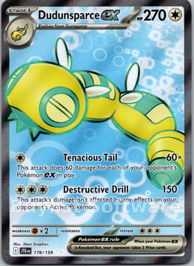 Dudunsparce ex [178/159] [Journey Together] Holofoil