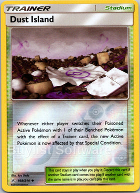 Dust Island [168/214] [Unbroken Bonds] Reverse Holofoil