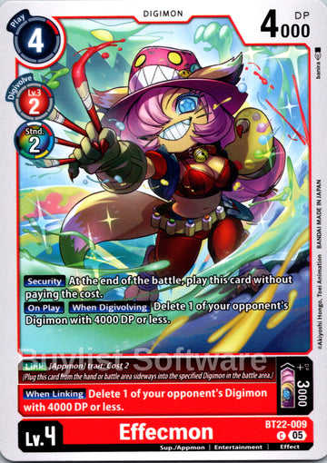 Effecmon [BT22-009 C] [Cyber Eden]
