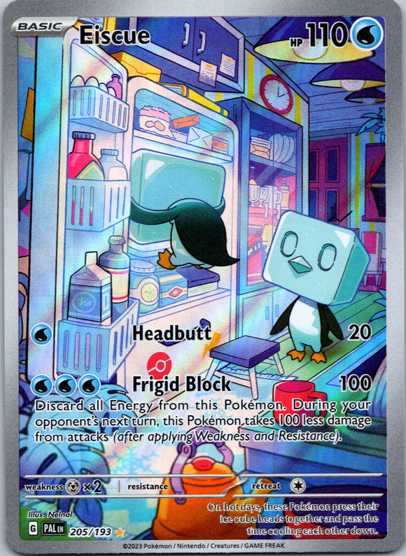 Eiscue - 205/193 [205/193] [Paldea Evolved] Holofoil