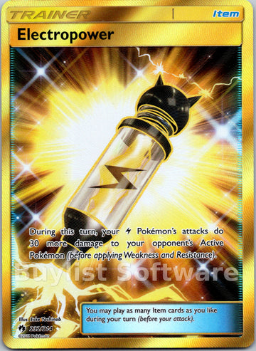 Electropower (232/214) [Sun & Moon: Lost Thunder]