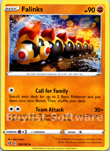 Falinks (109/192) [Sword & Shield: Rebel Clash]