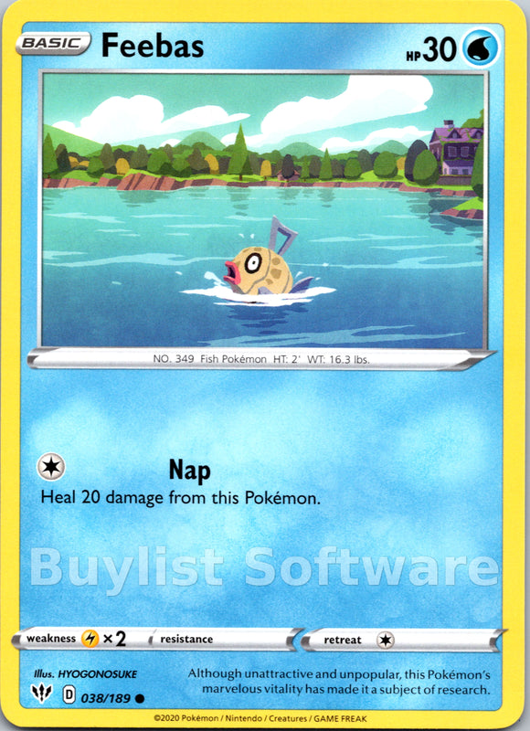 Feebas (038/189) [SWSH03: Darkness Ablaze]