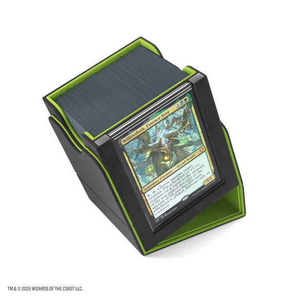 Magic The Gathering-Secrets of Strixhaven Squire Plus XL (100ct) Black/Green