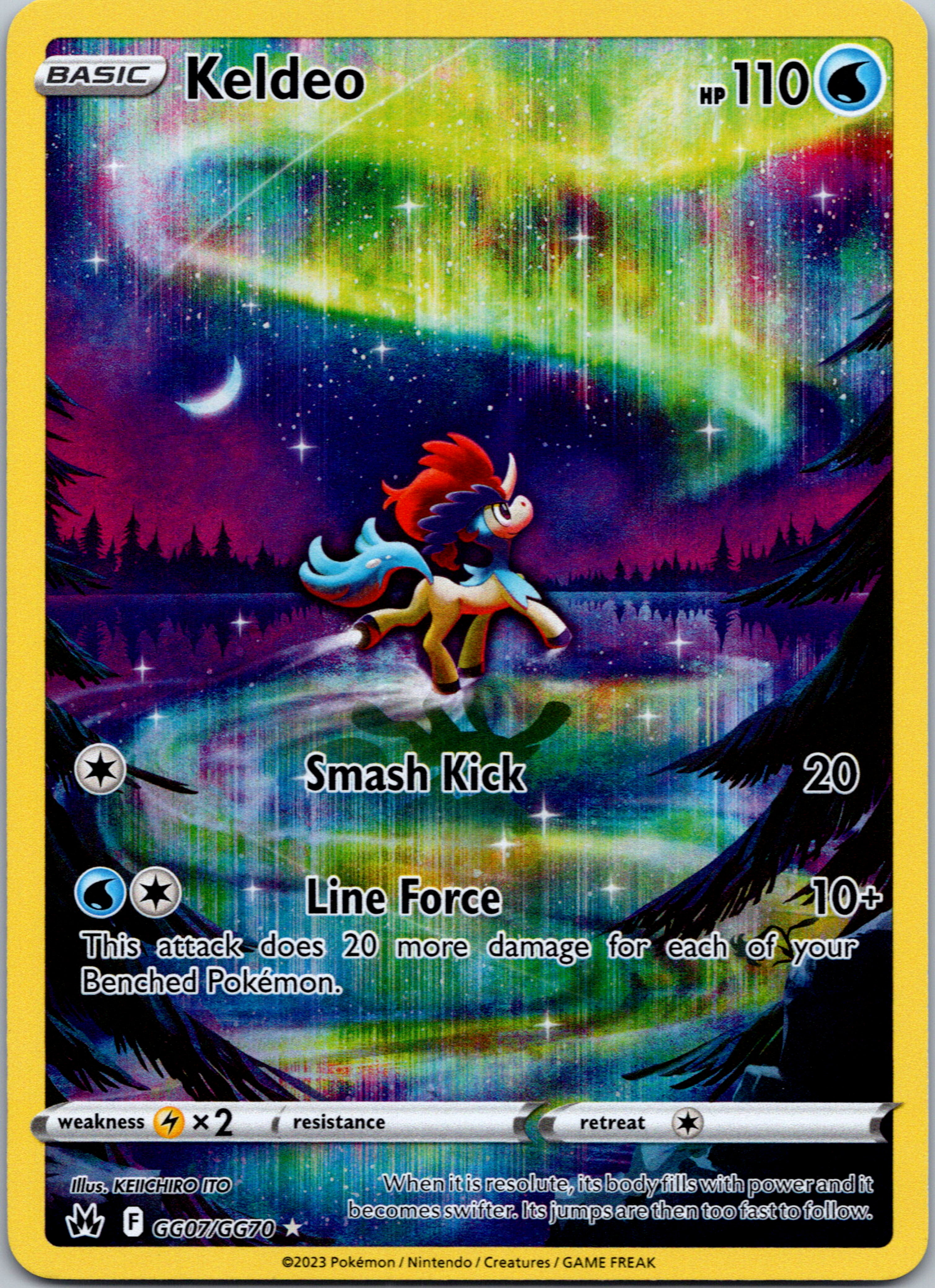 Keldeo (GG07/GG70) [Sword & Shield: Crown Zenith]