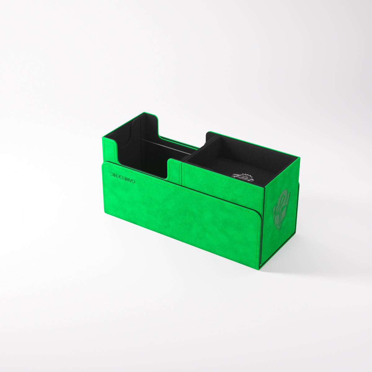 The Academic 133+ XL Convertible Green/Black Deck Box (133ct)