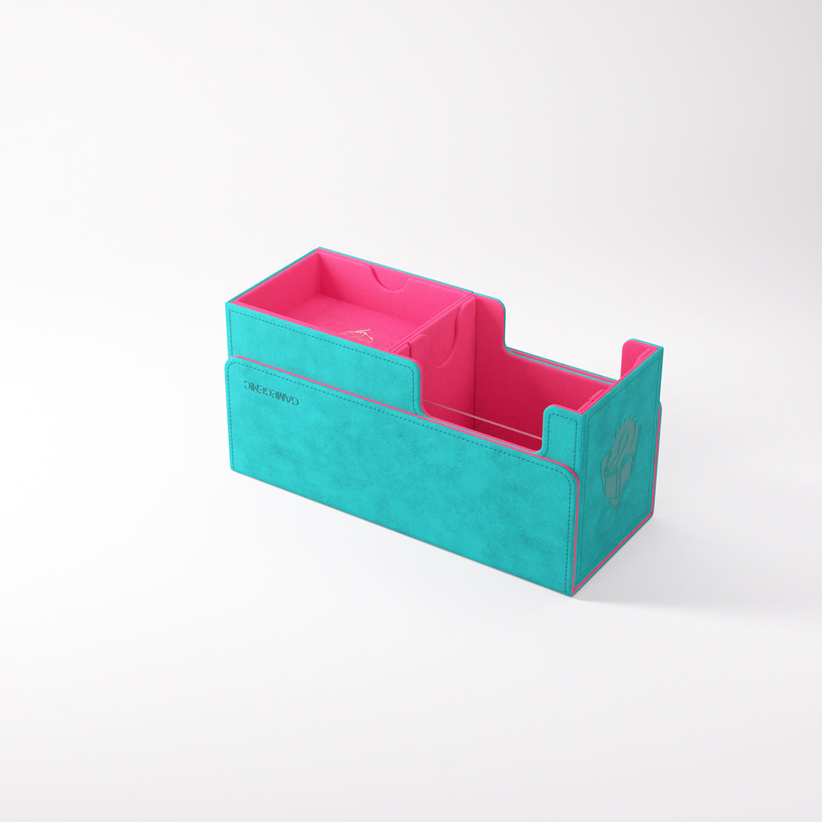 The Academic 133+ XL Convertible Teal/Pink Deck Box (133ct)