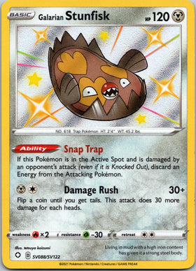 Galarian Stunfisk [SV088/SV122] [Shining Fates: Shiny Vault] Holofoil