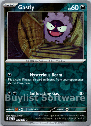 Gastly [102/162] - (Temporal Forces)