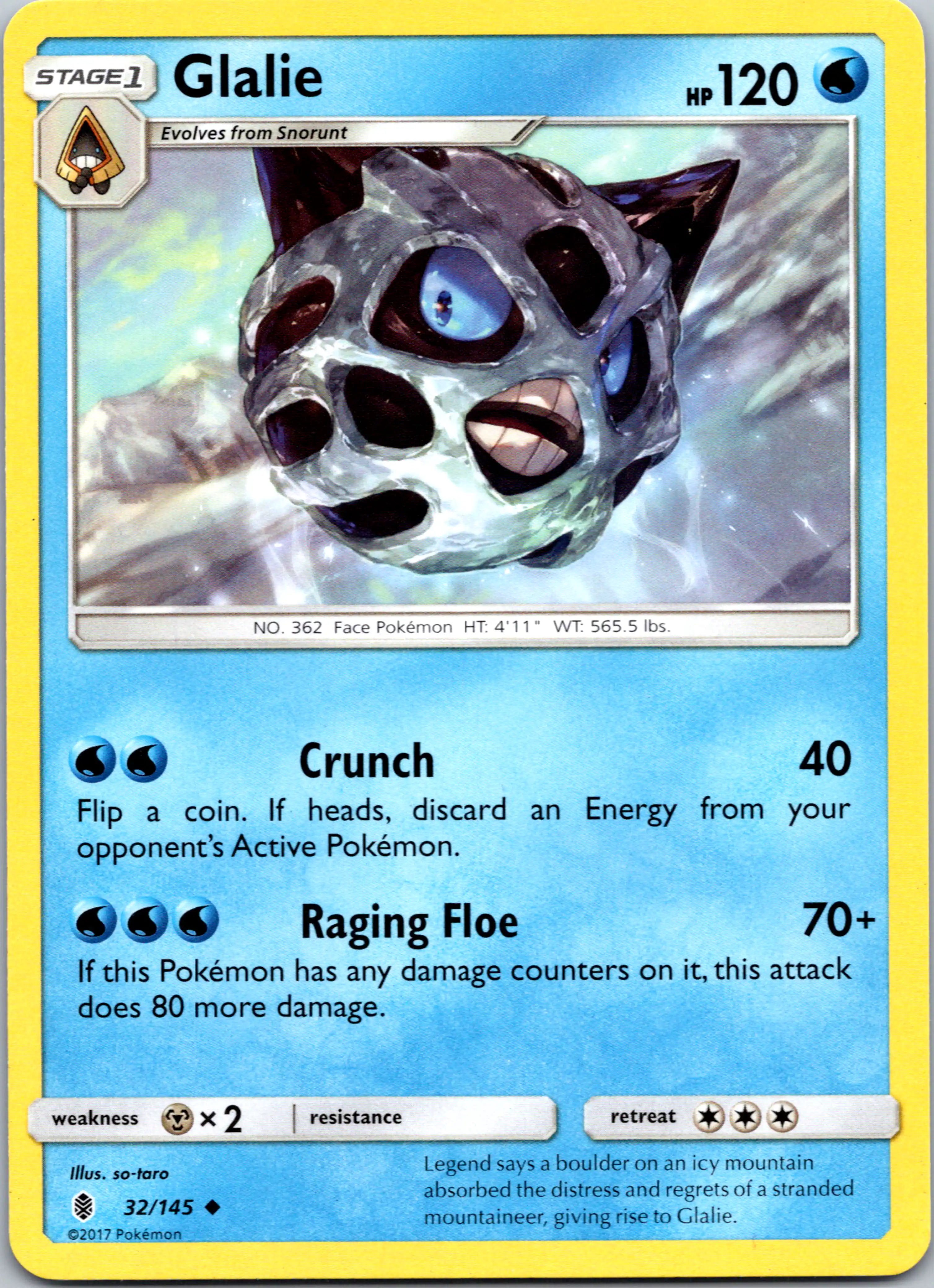 Glalie [32/145] [Guardians Rising]