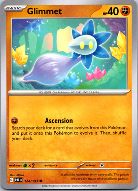 Glimmet - 124/193 [124/193] [Paldea Evolved]