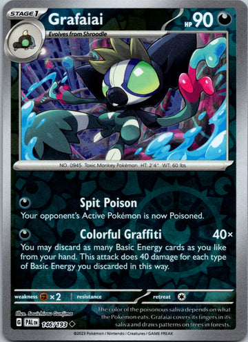 Grafaiai [146/193] [Paldea Evolved] Reverse Holofoil
