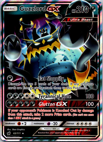 Guzzlord GX [63/111] [Crimson Invasion] Holofoil