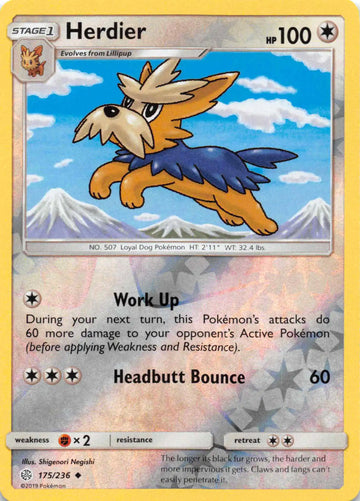 Herdier [175/236] [Cosmic Eclipse] Reverse Holofoil