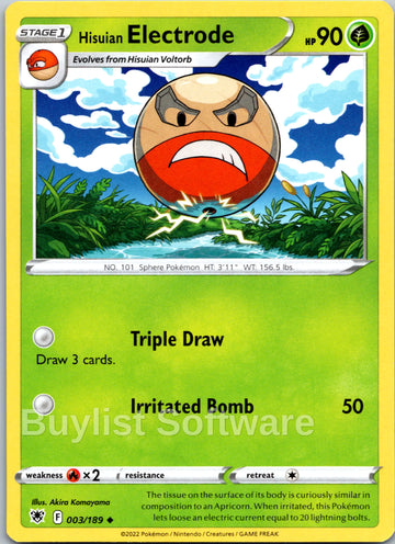 Hisuian Electrode [003/189] [Astral Radiance]