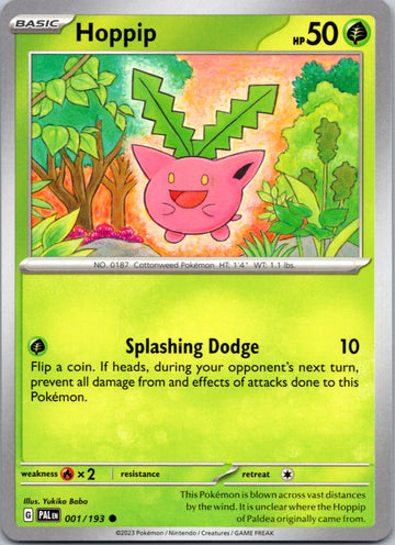 Hoppip [001/193] [Paldea Evolved]