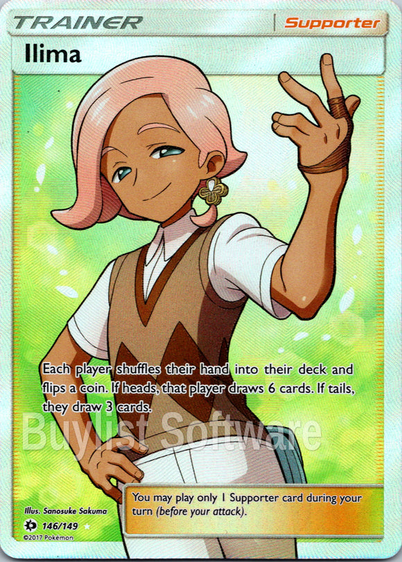 Ilima [146/149] [Sun & Moon Base Set] Holofoil