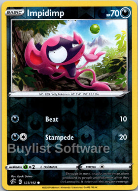 Impidimp [123/192] [Rebel Clash] Reverse Holofoil