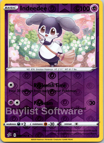 Indeedee [088/192] [Rebel Clash] Reverse Holofoil