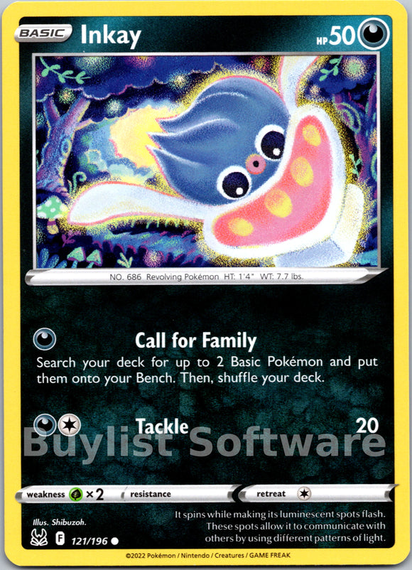 Inkay [121/196] [Lost Origin]