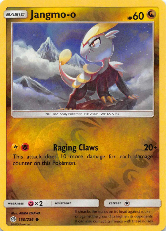 Jangmo-o - 160/236 [160/236] [Cosmic Eclipse] Reverse Holofoil