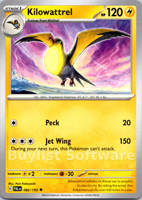 Kilowattrel [082/193] [Paldea Evolved]