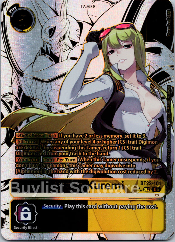 Kyoko Kuremi (Rare Pull) [BT22-101 SEC] [Cyber Eden] Foil
