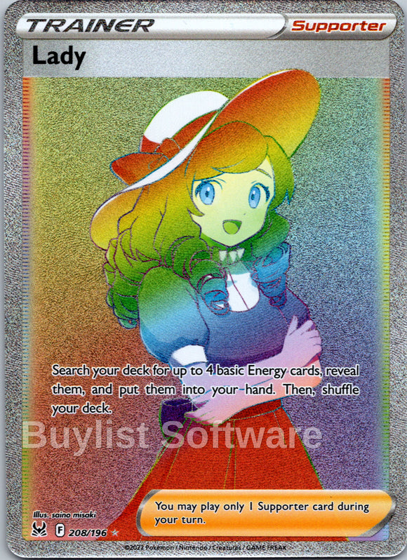 Lady (208/196) [Sword & Shield: Lost Origin]