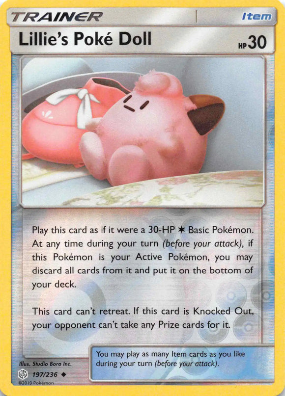 Lillie's Poke Doll [197/236] [Cosmic Eclipse] Reverse Holofoil