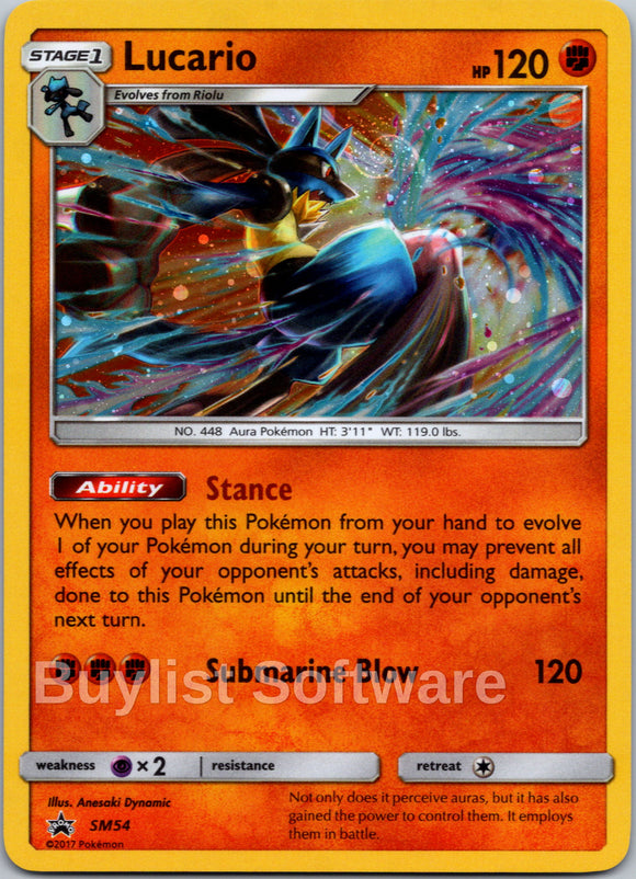Lucario [SM54] [SM Promos] Holofoil