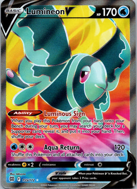 Lumineon V (Full Art) [155/172] [Brilliant Stars] Holofoil