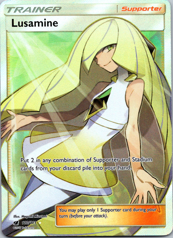 Lusamine (Full Art) [110/111] [Crimson Invasion] Holofoil