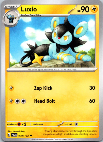 Luxio [070/193] [Paldea Evolved]