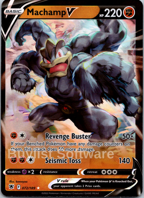 Machamp V [072/189] [Astral Radiance] Holofoil