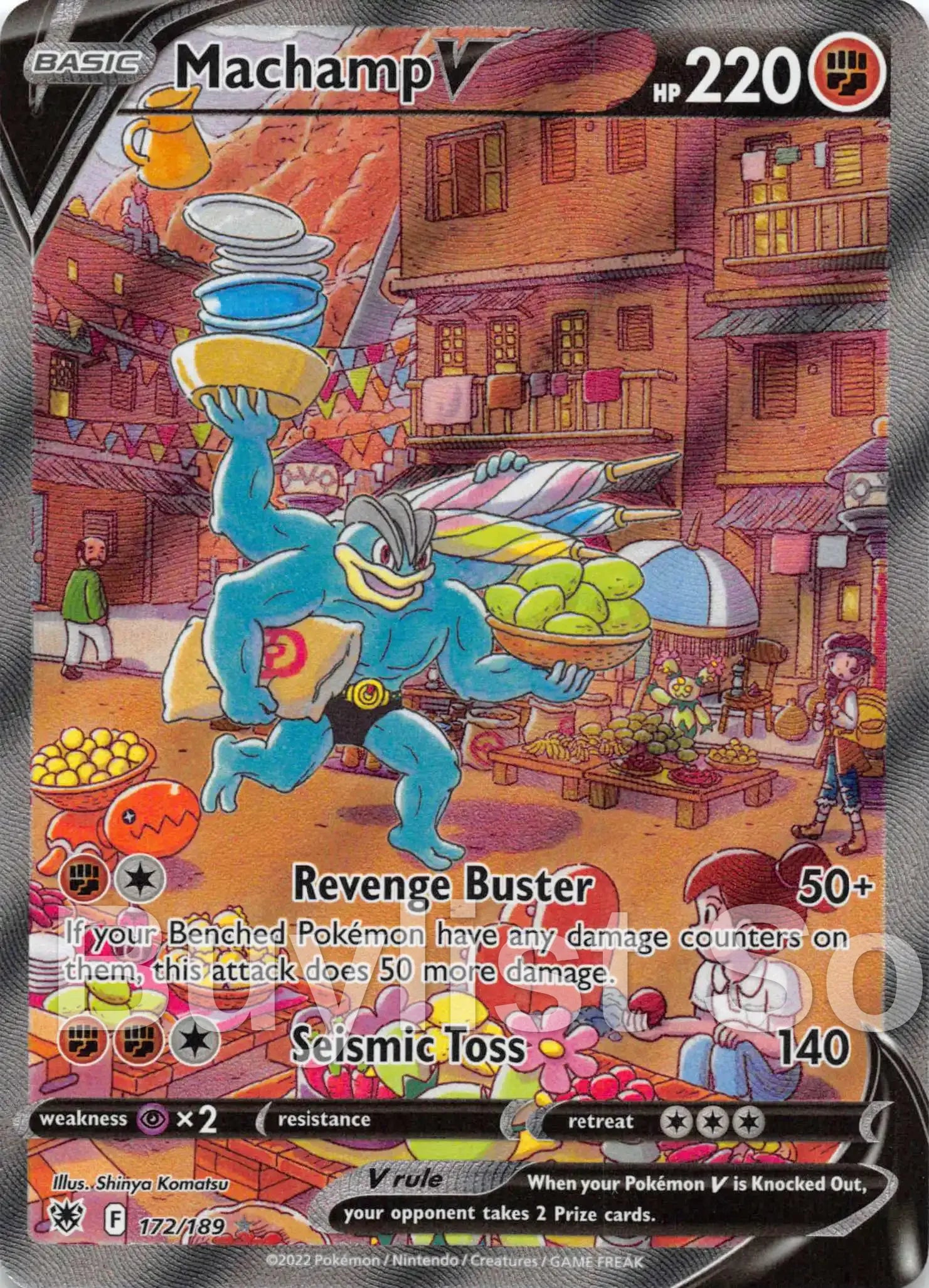 Machamp V [172/189] [Astral Radiance] Holofoil