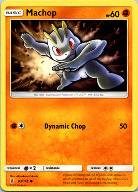 Machop (63) [63/145] [Guardians Rising]