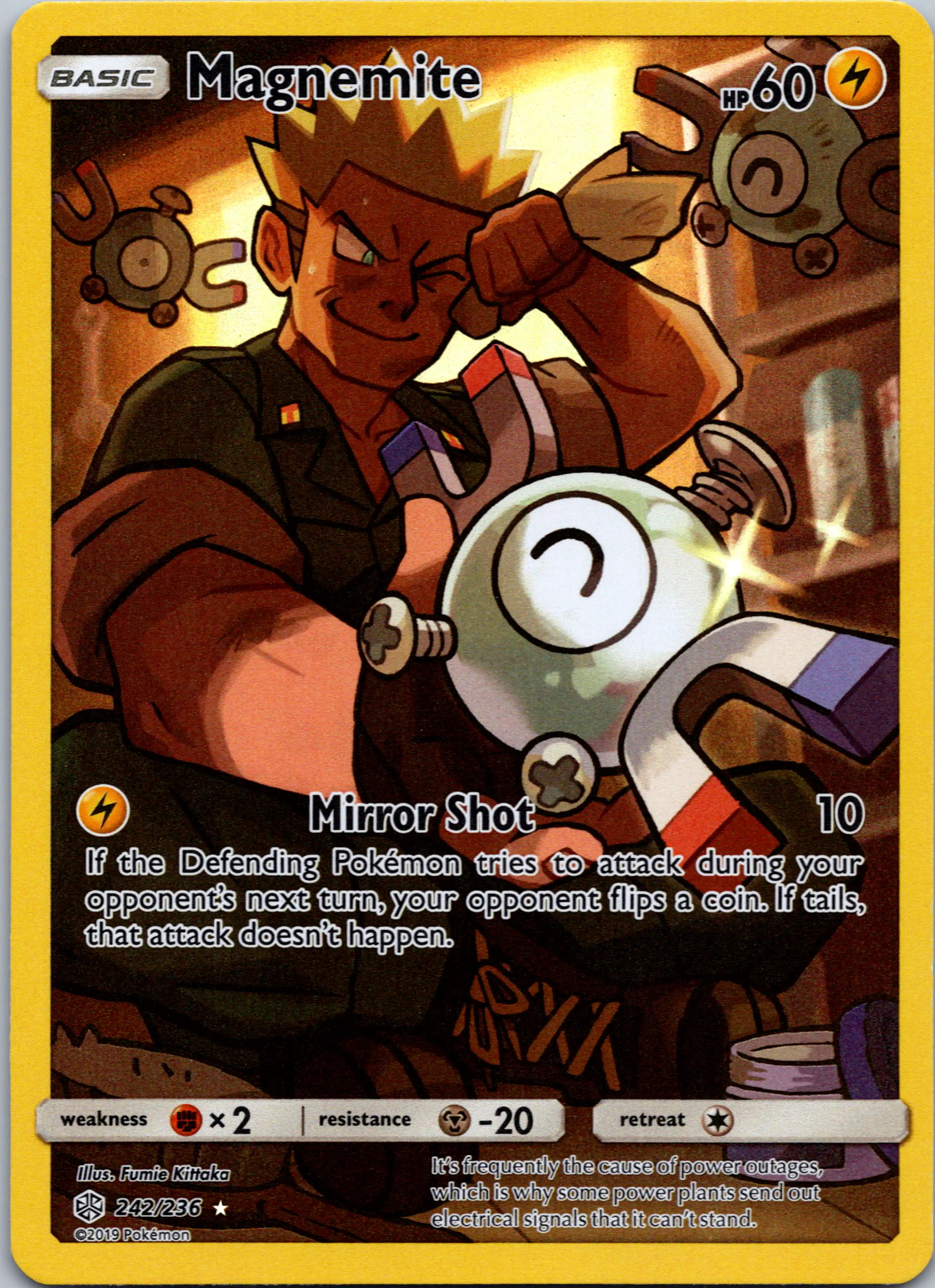 Magnemite (Secret) [242/236] [Cosmic Eclipse] Holofoil