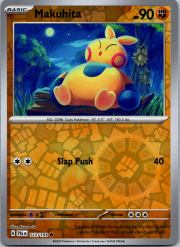 Makuhita [112/193] [Paldea Evolved] Reverse Holofoil