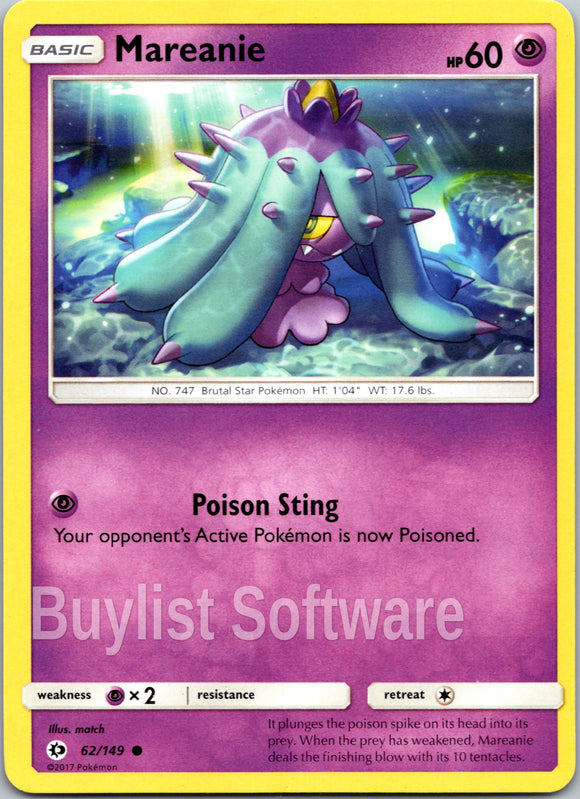 Mareanie [62/149] [Sun & Moon Base Set]