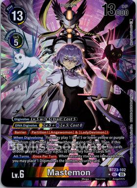 Mastemon (Alternate Art) [BT23-102 SEC] [Hackers' Slumber] Foil