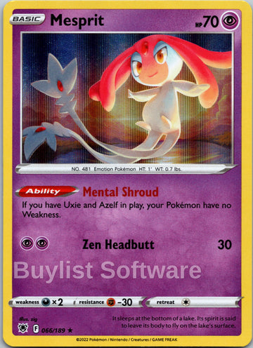 Mesprit [066/189] [Astral Radiance] Holofoil