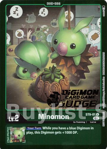 Minomon (Judge Pack 2) [ST9-01] [Starter Deck 09: Ultimate Ancient Dragon] Foil