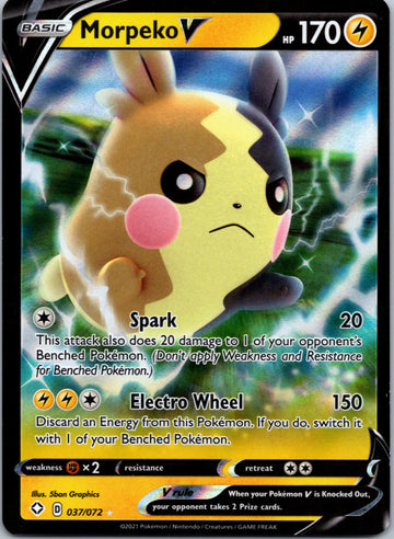 Morpeko V [037/072] [Shining Fates] Holofoil