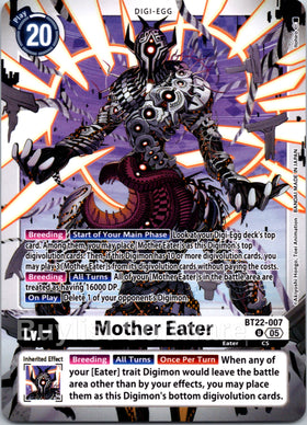 Mother Eater [BT22-007 U] [Cyber Eden]