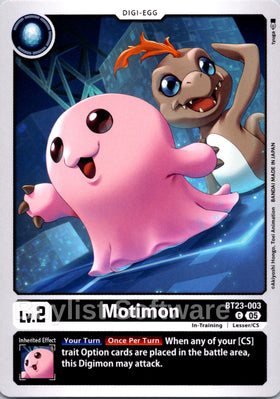 Motimon [BT23-003 C] [Hackers' Slumber]