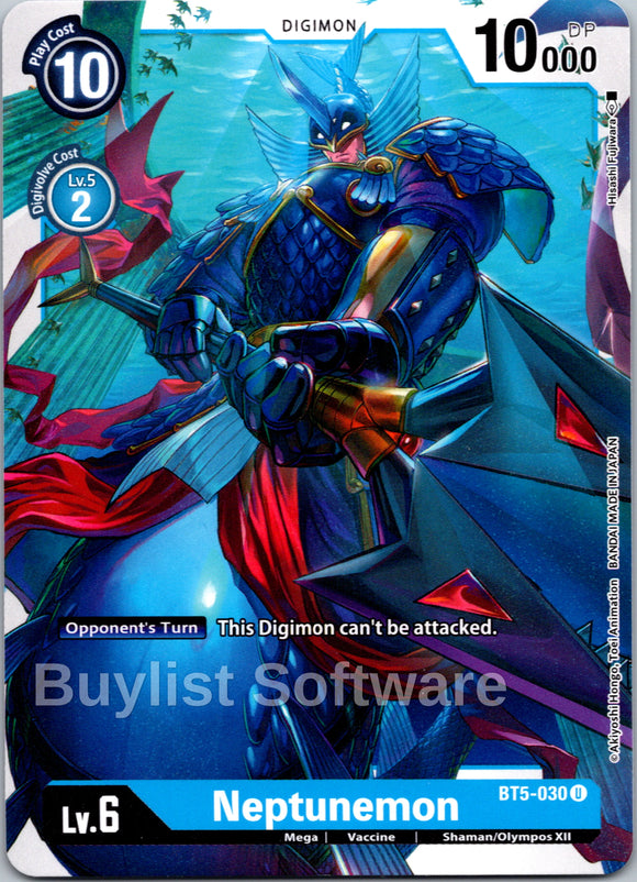 Neptunemon [BT5-030] [Battle of Omni] Normal