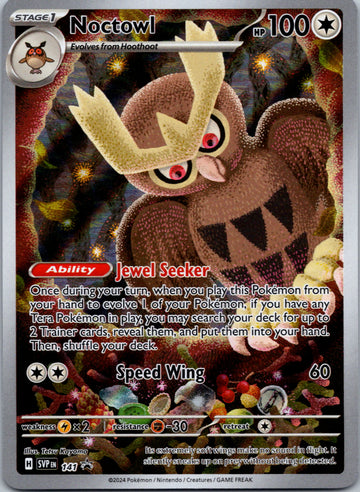 Noctowl [141] [Scarlet & Violet Promo Cards] Holofoil